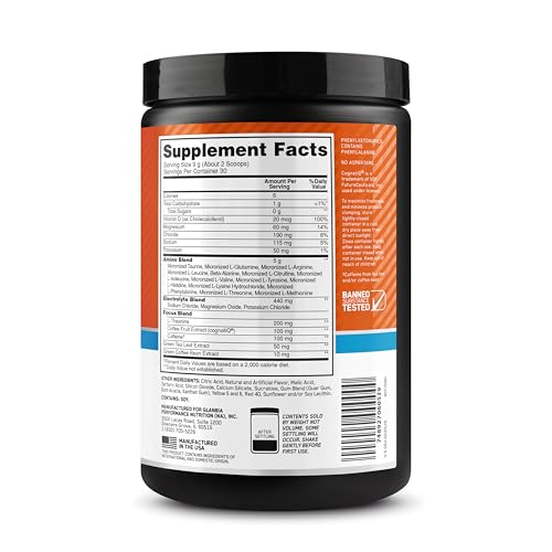 Optimum Nutrition Amino Energy Tangerine On-the-go: convenient shaker-friendly option.