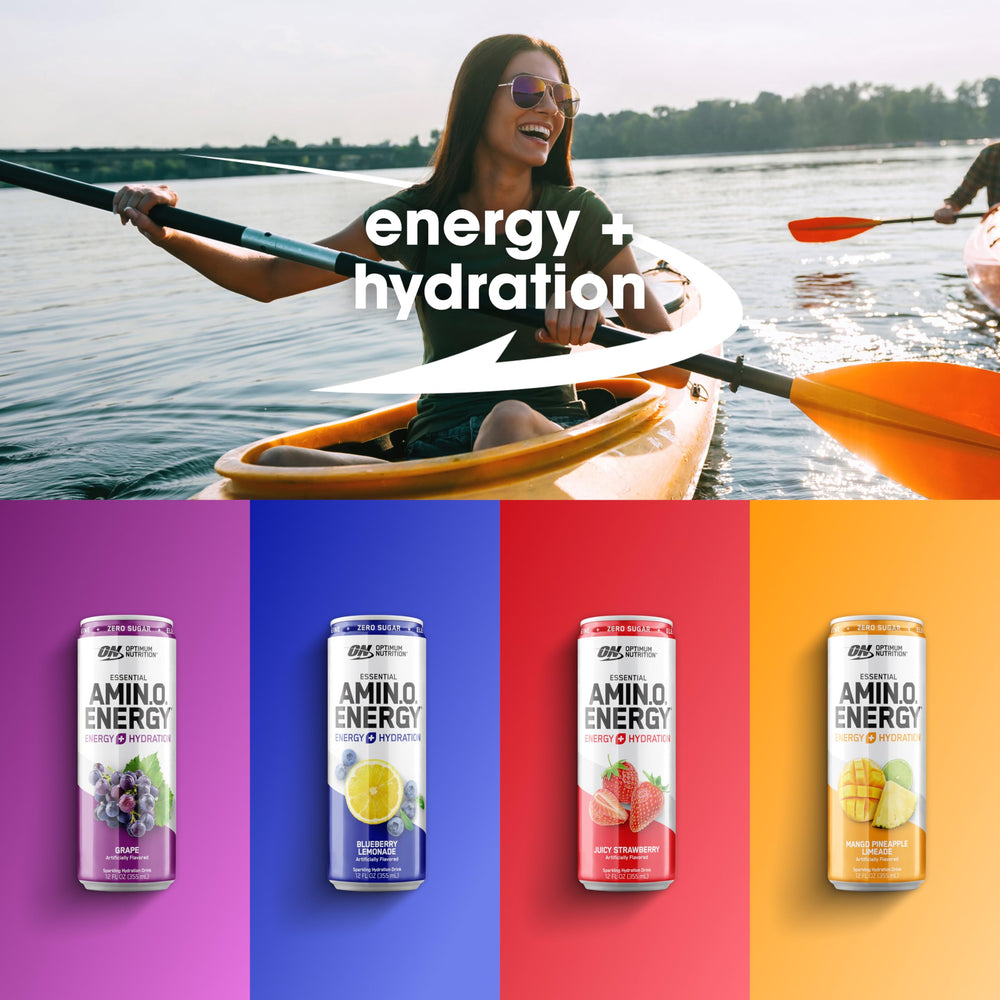 Optimum Nutrition Amino Energy zero-sugar can offers a guilt-free energy lift