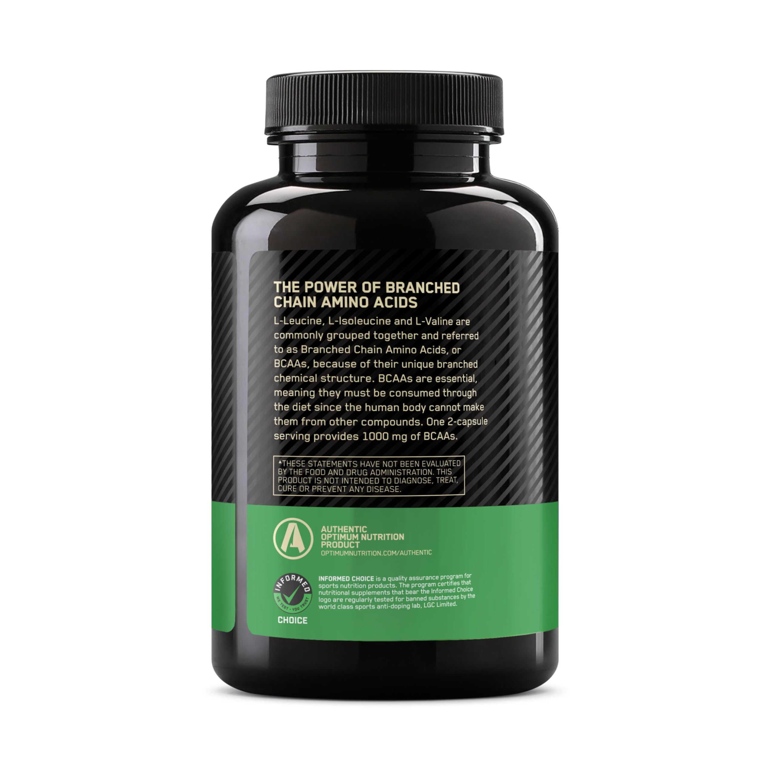 Label notes 1000 mg per capsule for daily performance support.