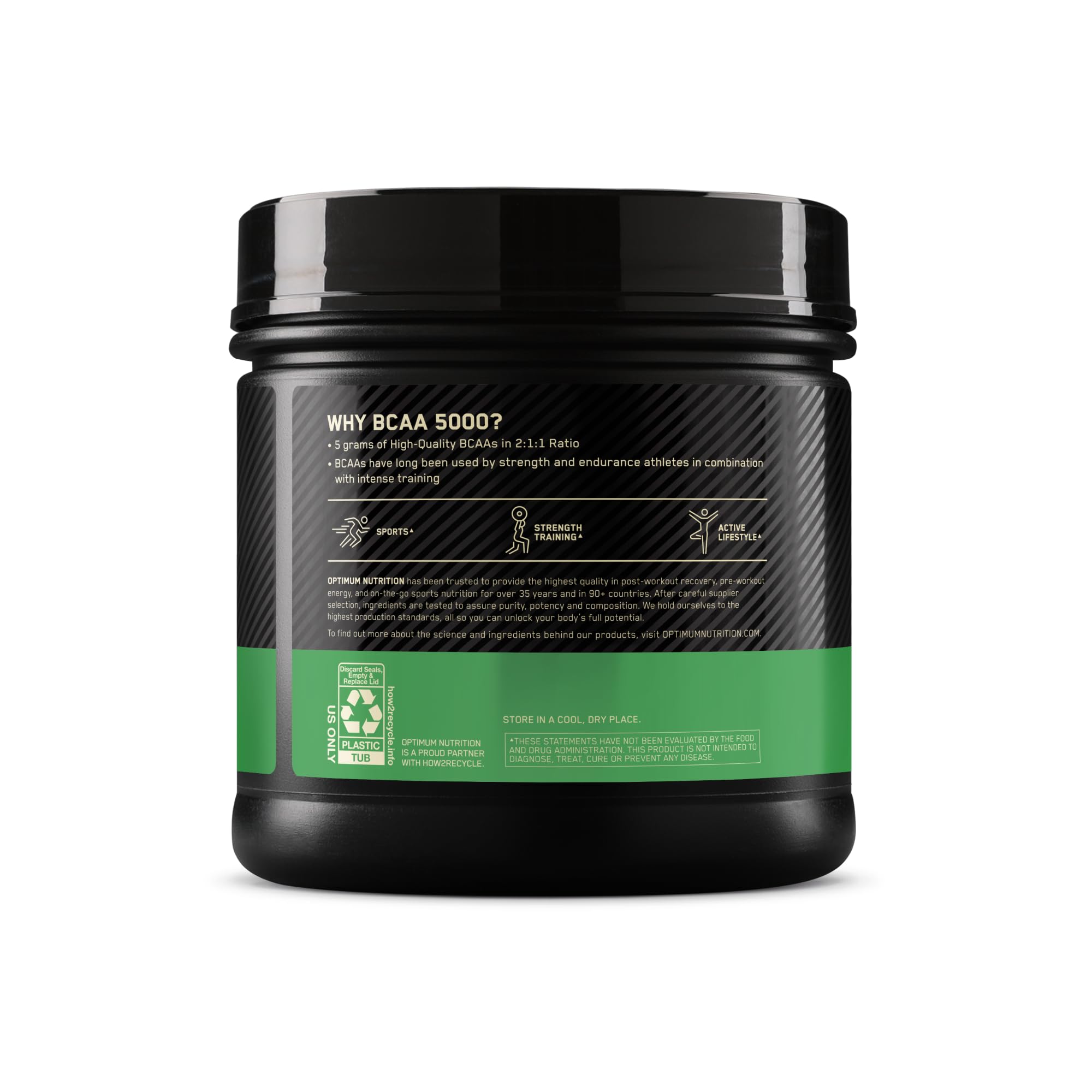 Optimum Nutrition BCAA 5000 packaging varies while quality remains