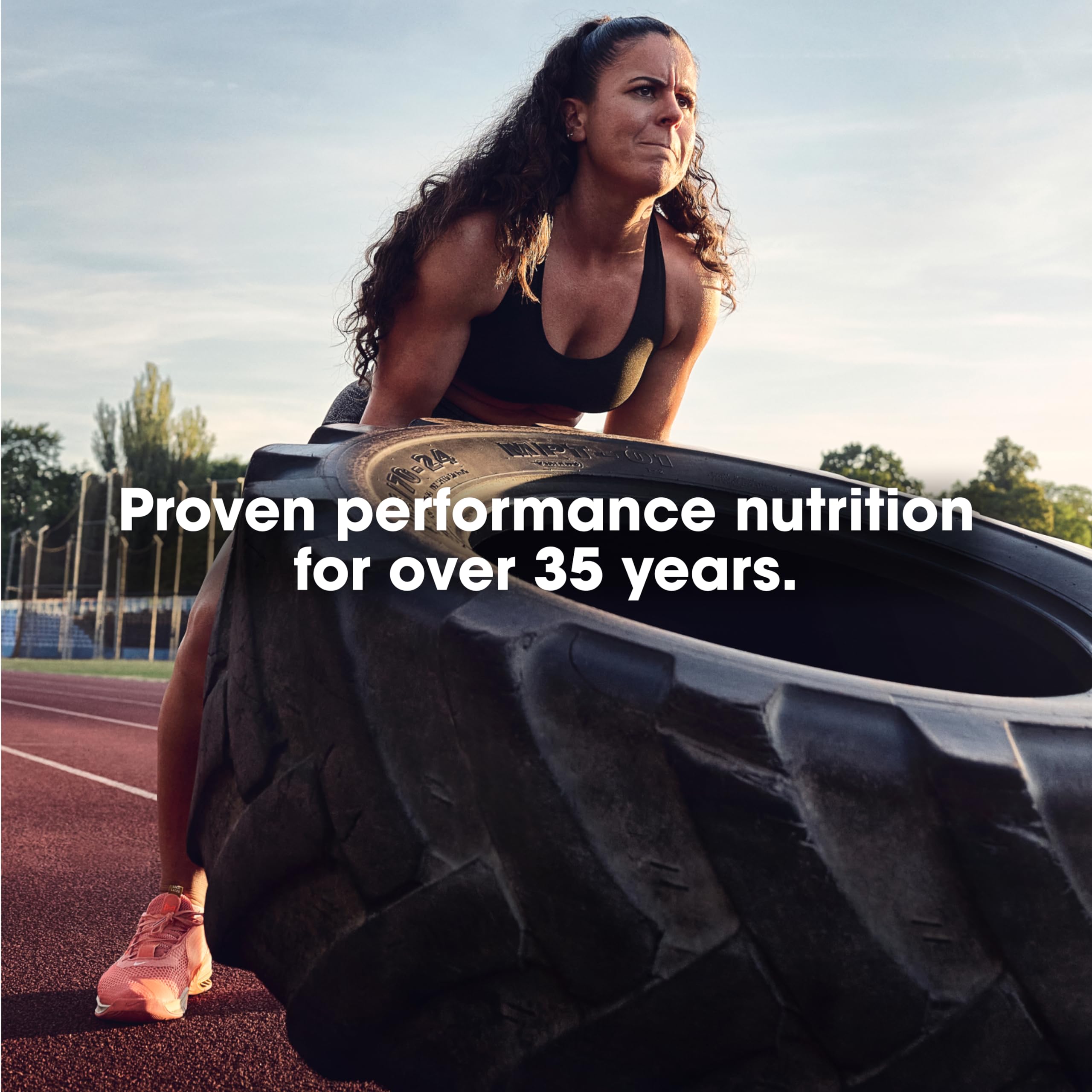 BCAAs and EAAs content highlighted on Optimum Nutrition label