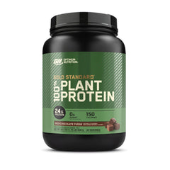 Optimum Nutrition Gold Standard Plant Protein rich chocolate fudge being poured for a post-workout shake