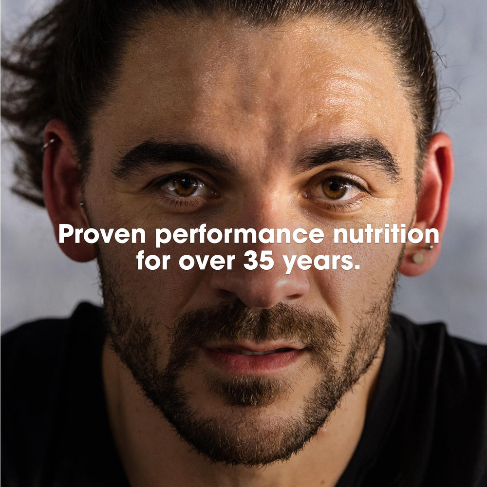 Optimum Nutrition logo on bottle emphasizing trusted sports nutrition brand.