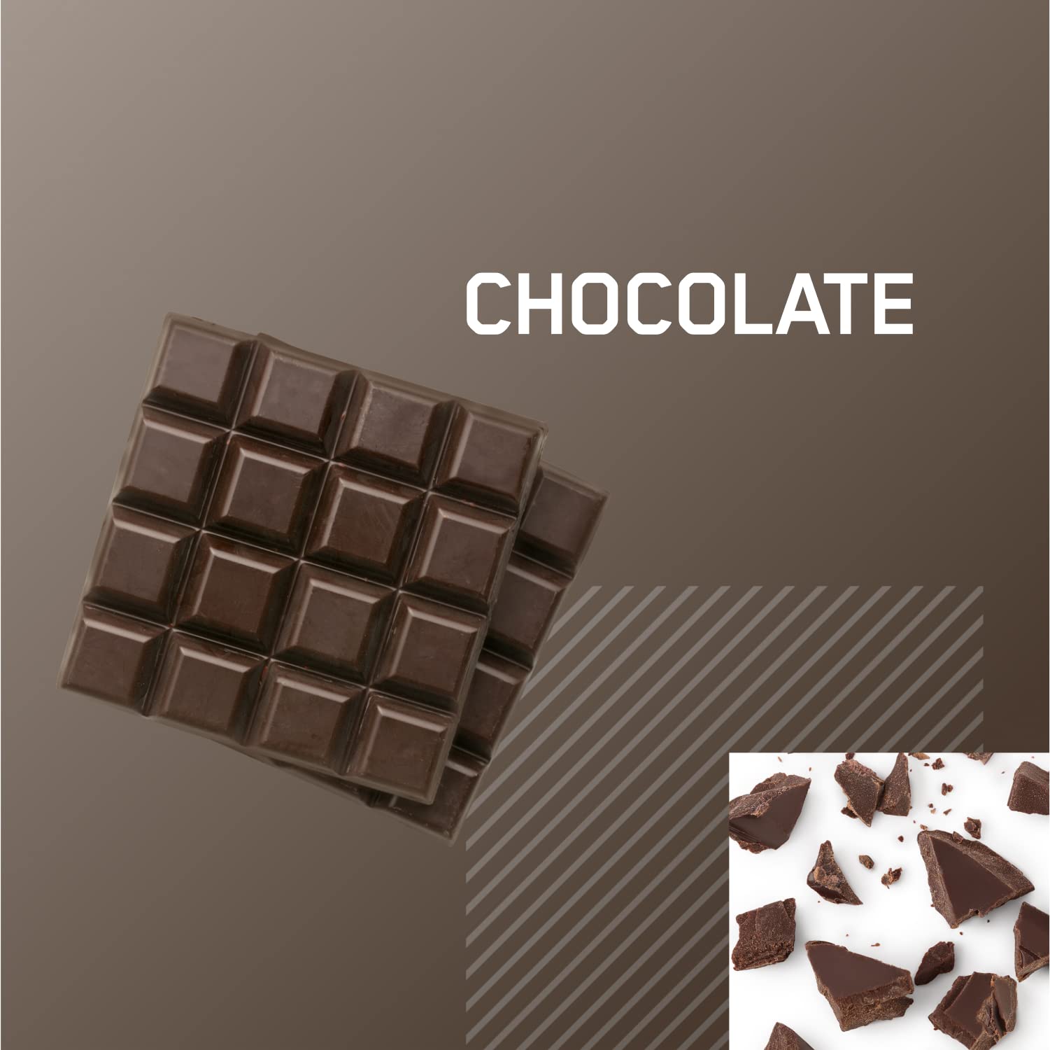Optimum Nutrition Gold Standard Protein Shake chocolate bottle with zero added sugars and 1 g total sugar.