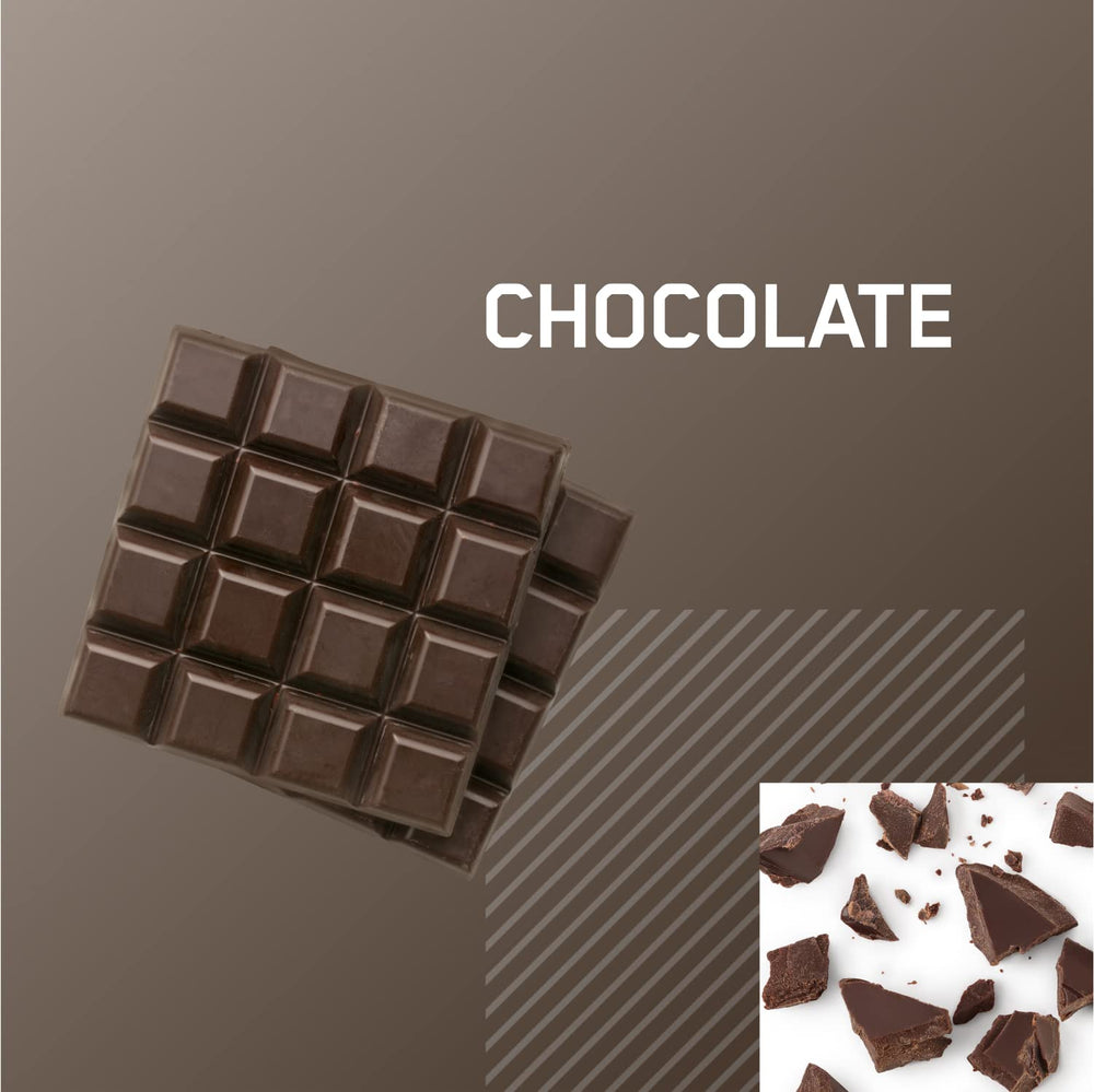 Optimum Nutrition Gold Standard Protein Shake chocolate bottle with zero added sugars and 1 g total sugar.