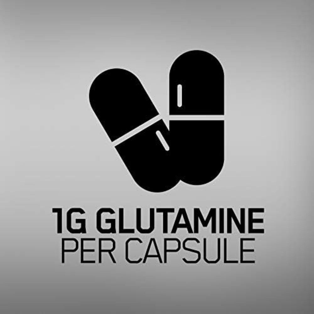 Optimum Nutrition L-Glutamine 1000mg capsules used after a workout