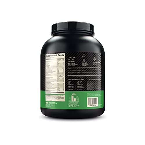Optimum Nutrition Serious Mass packaging variation note on carton.
