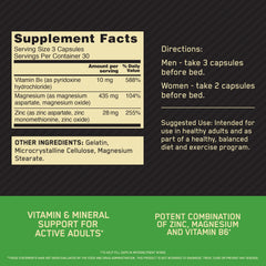 Optimum Nutrition Zinc Magnesium Aspartate tablets for active adults on-the-go.