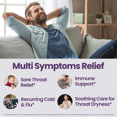 Optivida immune-boost vitamins infused lozenges showcased for everyday resilience.