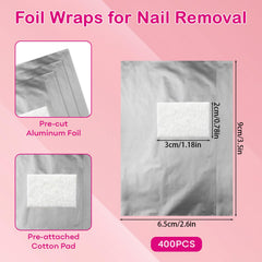 Opvixi wraps feature pre-attached lint-free cotton pad for cleaner removal