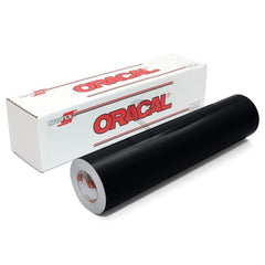 ORACAL 631 matte black roll for removable vinyl, ideal for crafts and decals