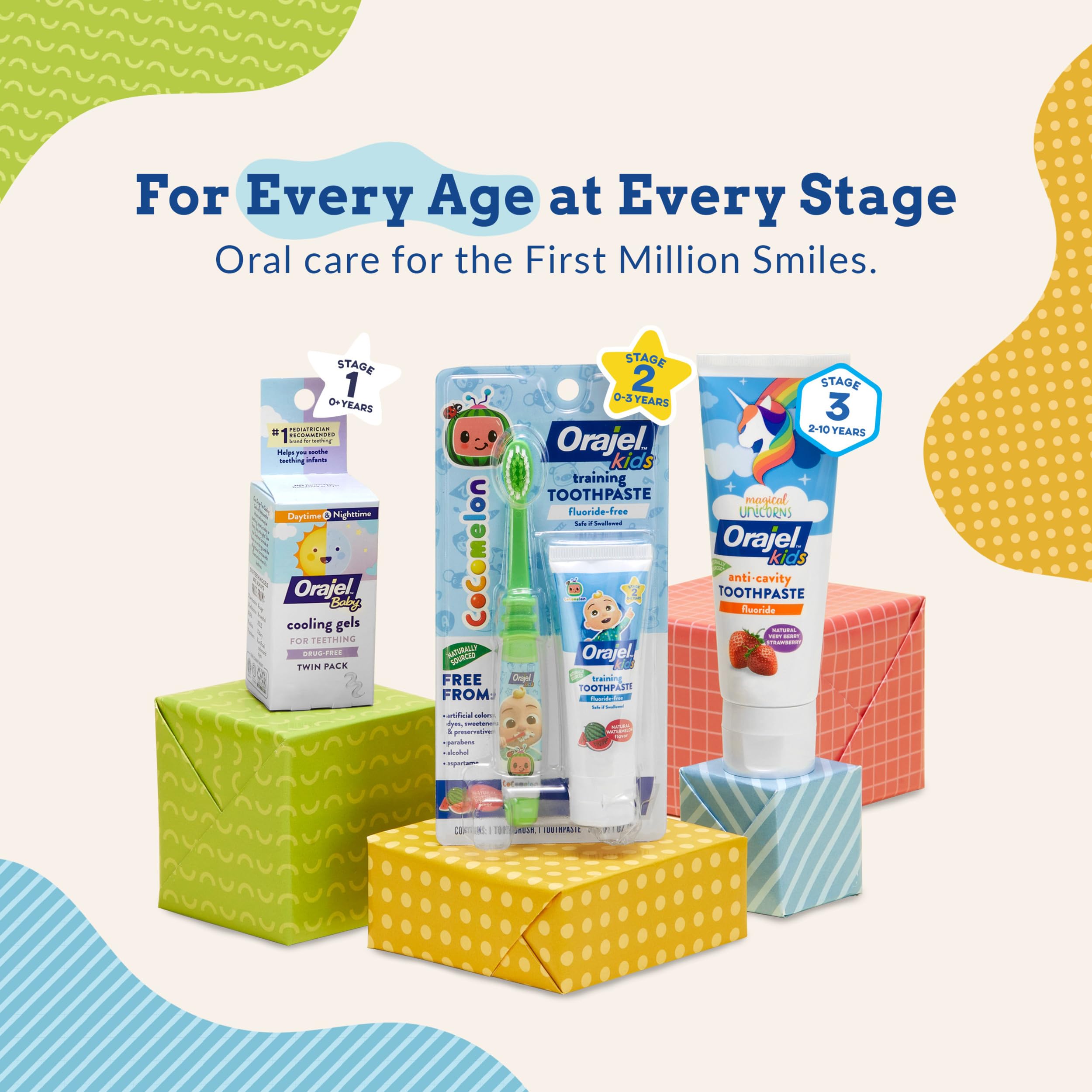 Orajel Baby Cooling Tablets used on the go for busy parents