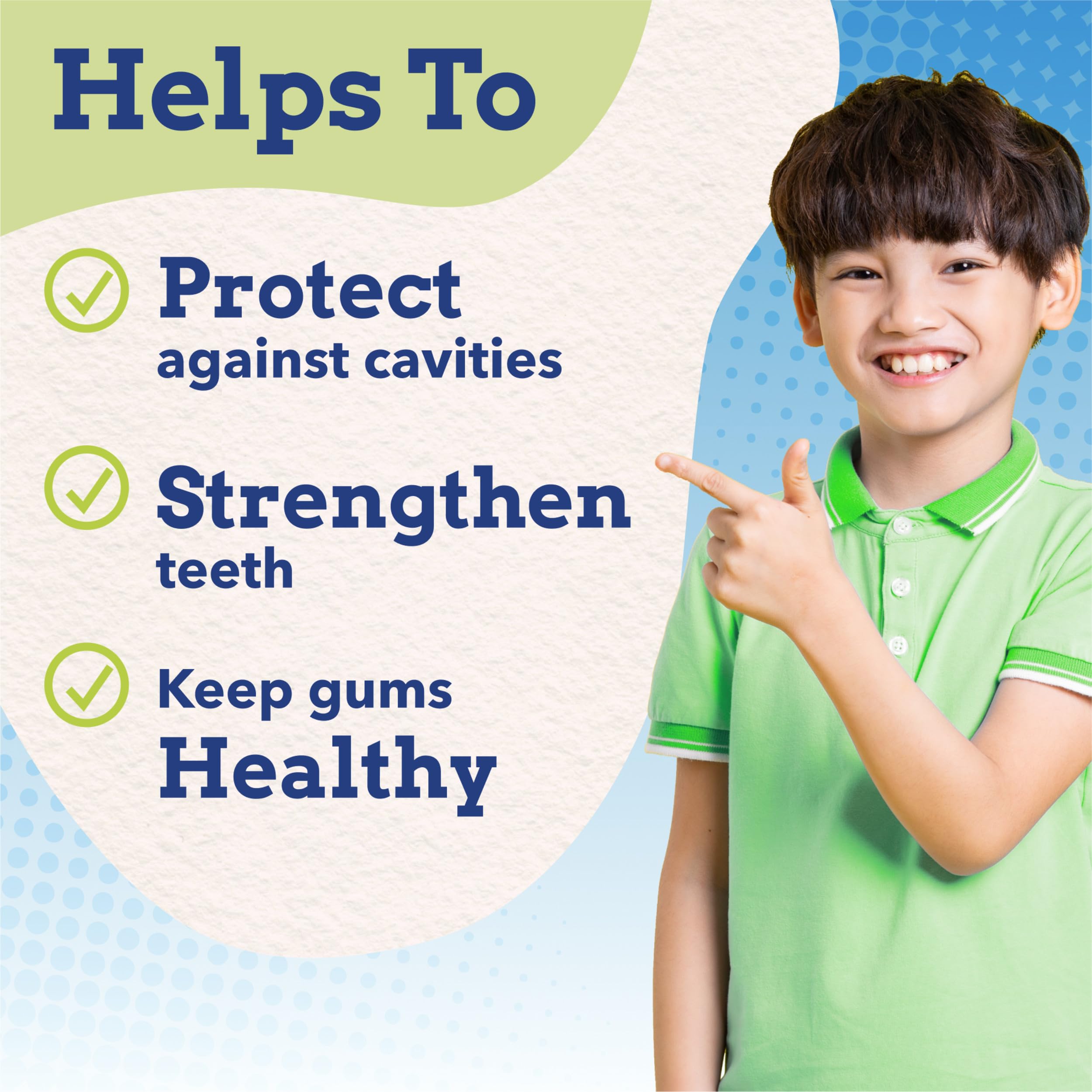 Orajel Kids Superman natural watermelon flavor image appealing to kids during brushing.