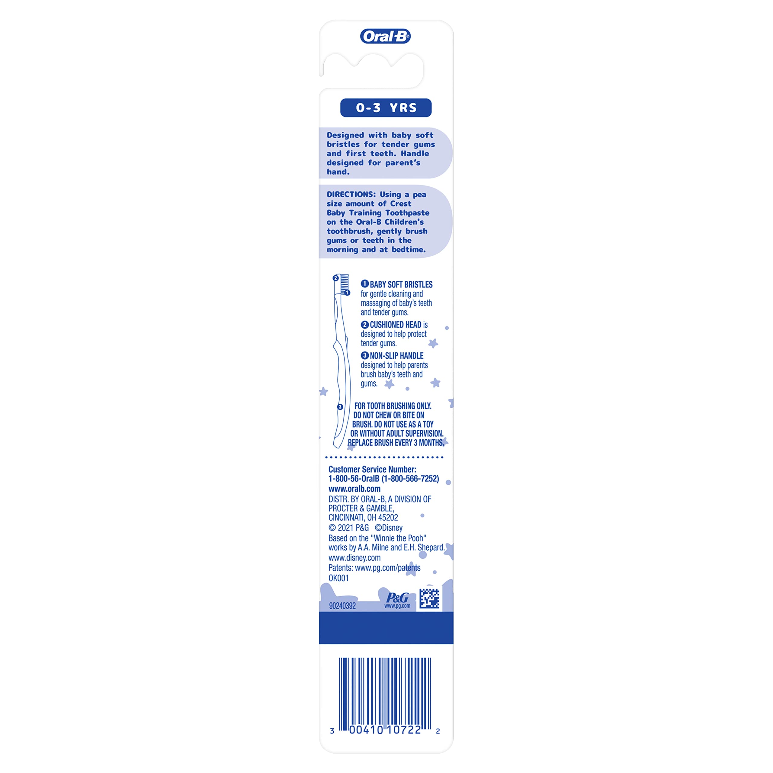 Oral-B Pooh packaging image shows kid-friendly display.