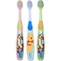 Oral-B Baby Toothbrush with soft bristles, gentle on tender gums.
