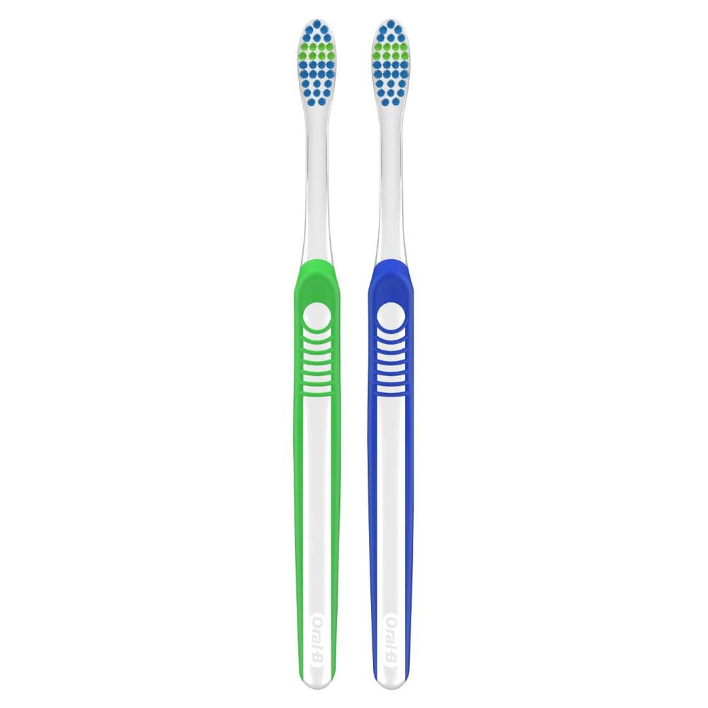 Oral-B Daily brushing routine promotes a fresh, clean feeling after use.