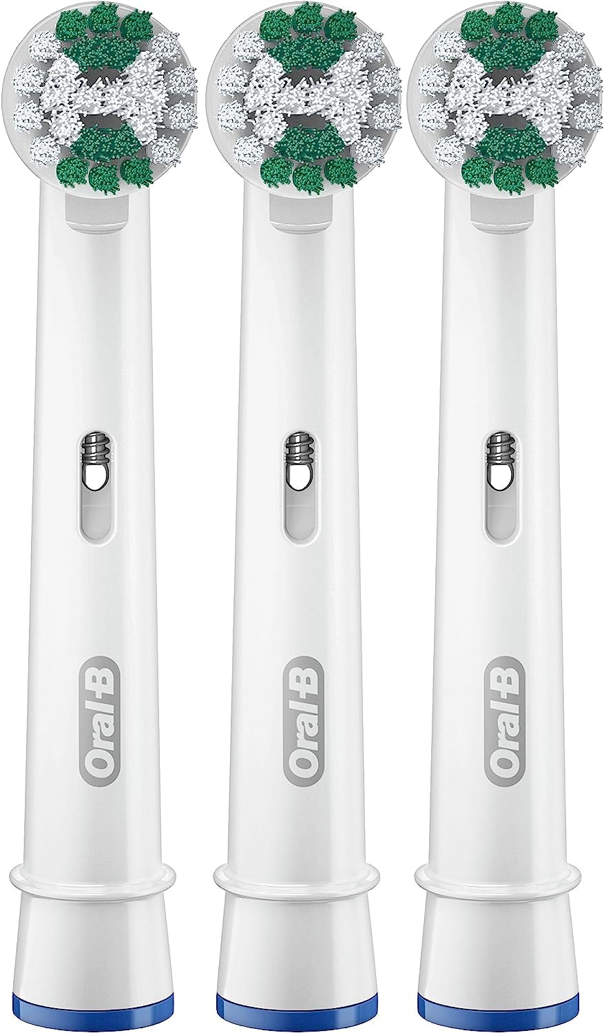 Soft bristles gliding along the gumline for comfortable daily use.