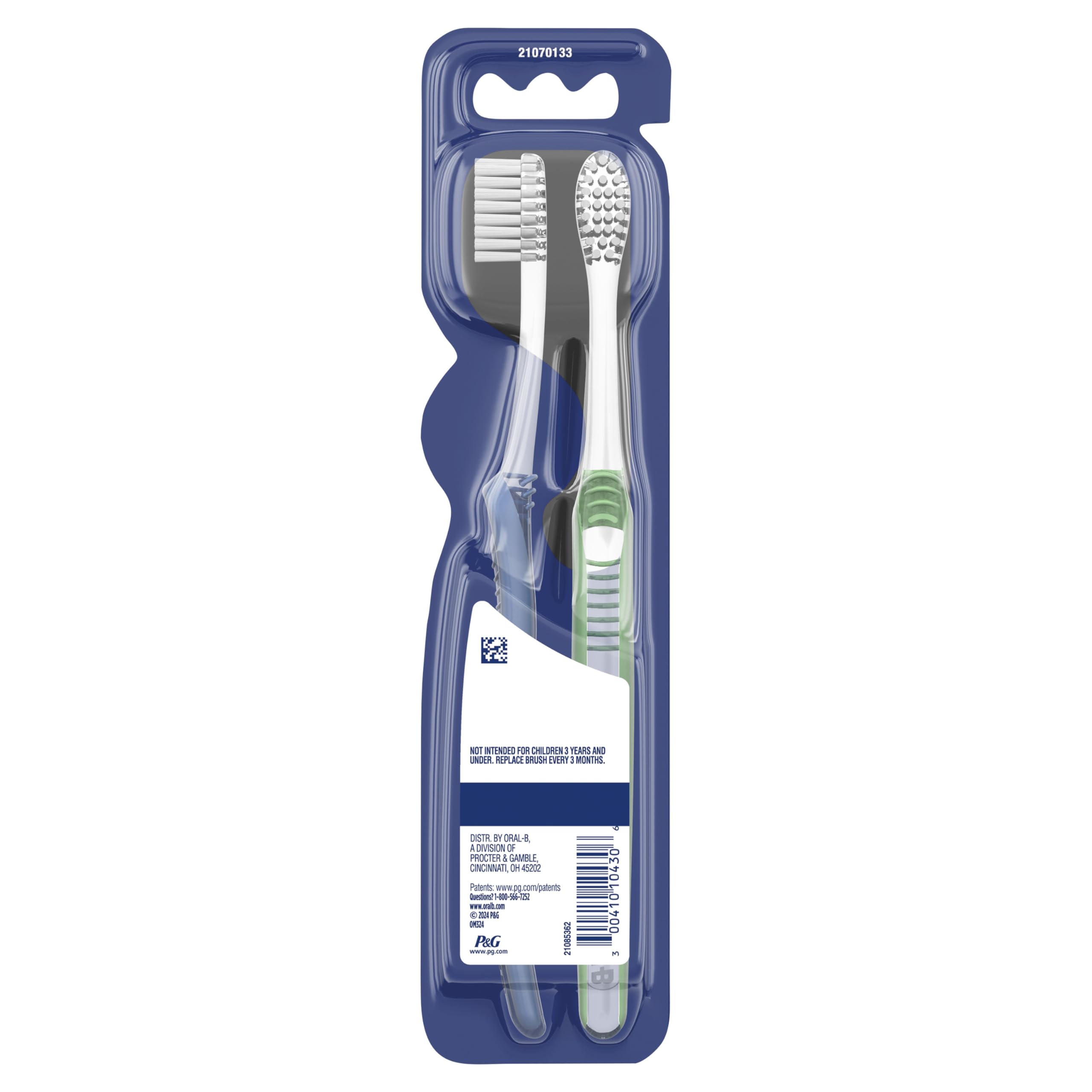 Oral-B is the #1 dentist-recommended brand worldwide.