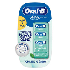 Oral-B Glide Comfort Plus floss spool closeup for smooth sliding
