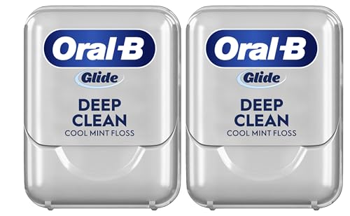 Cool mint flavor leaves a fresh aftertaste after flossing.