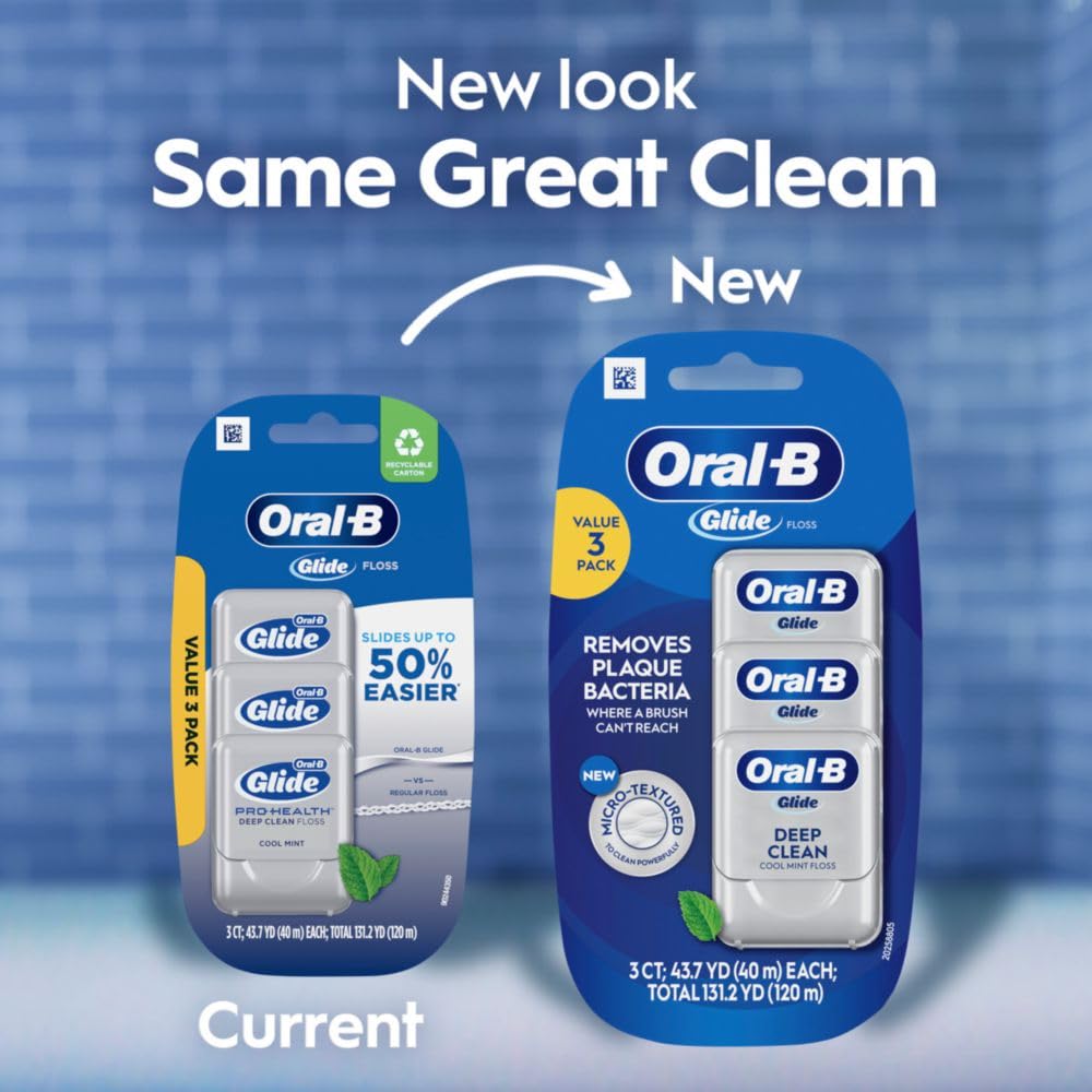 Oral-B Glide Deep Clean floss 40 meters per pack