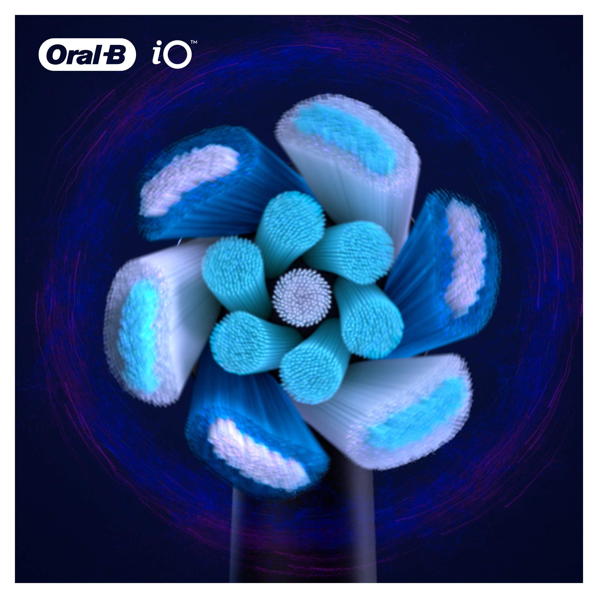 Oral-B iO head fits exclusively with iO toothbrushes.