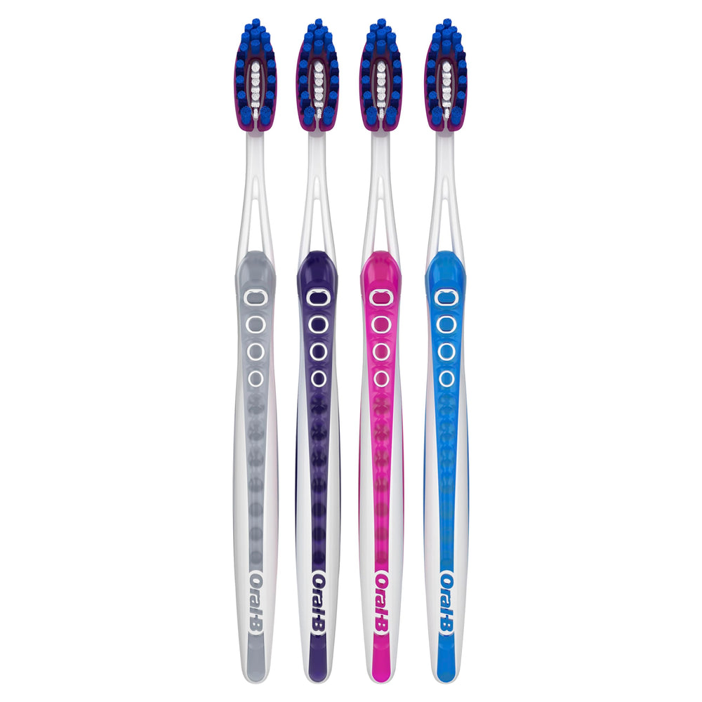 Designed to remove plaque and surface stains for a cleaner mouthfeel.