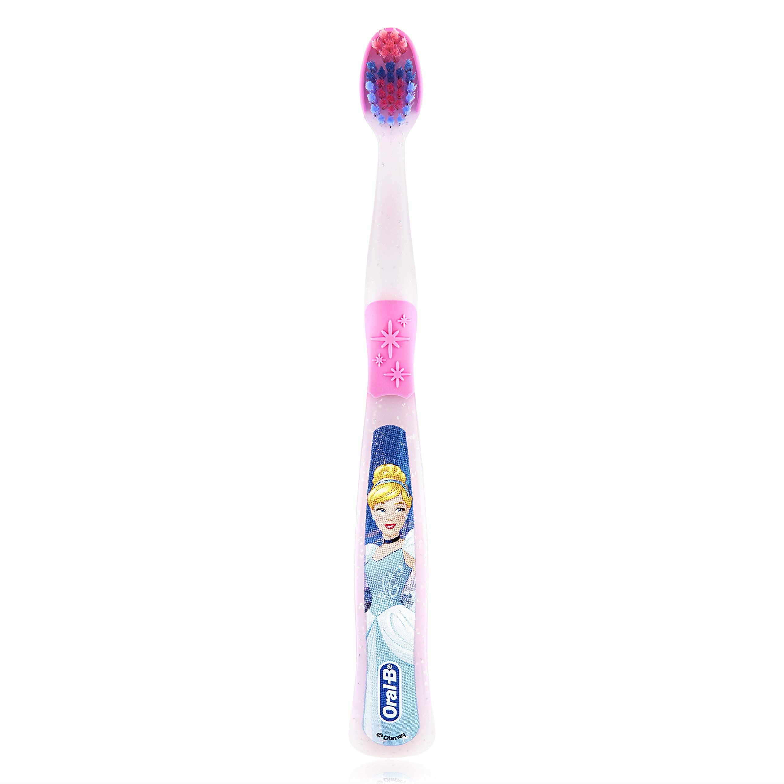 Oral-B variety pack of princess brushes with differing characters and colors.