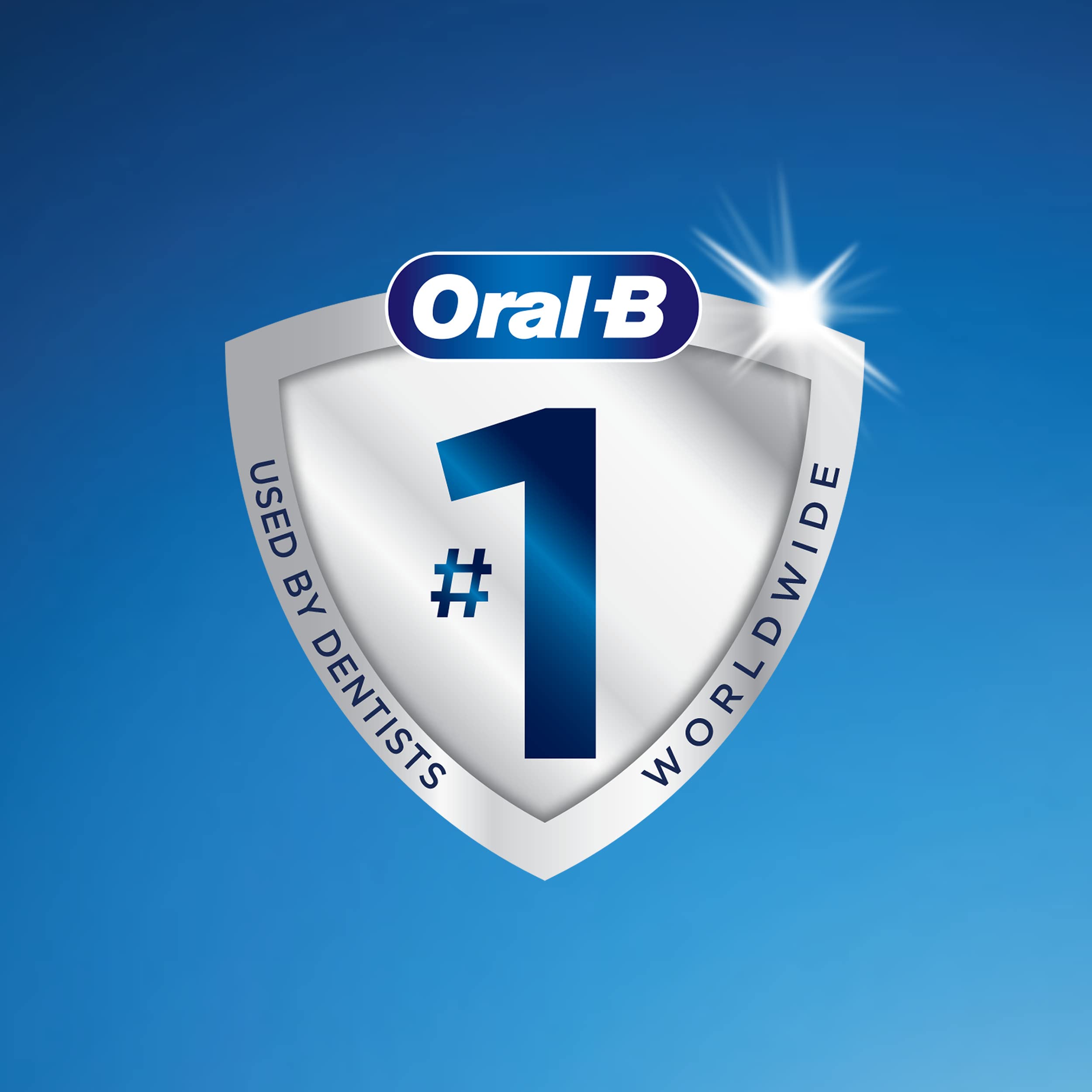 Oral-B Pro 100 Charcoal compatible with CrossAction and 3D White brush heads.
