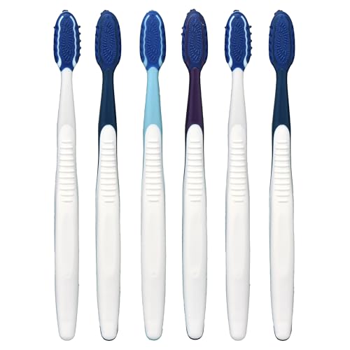 Oral-B Pro Clean CrossAction brush head closeup shows action bristles.