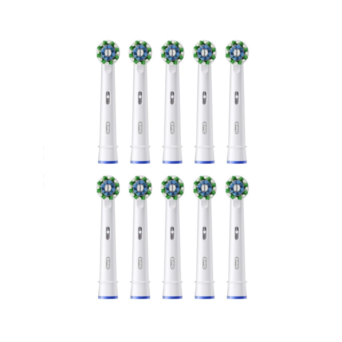 Oral-B Pro Cross Action head’s 16° angled bristles adapt to every tooth for thorough cleaning.