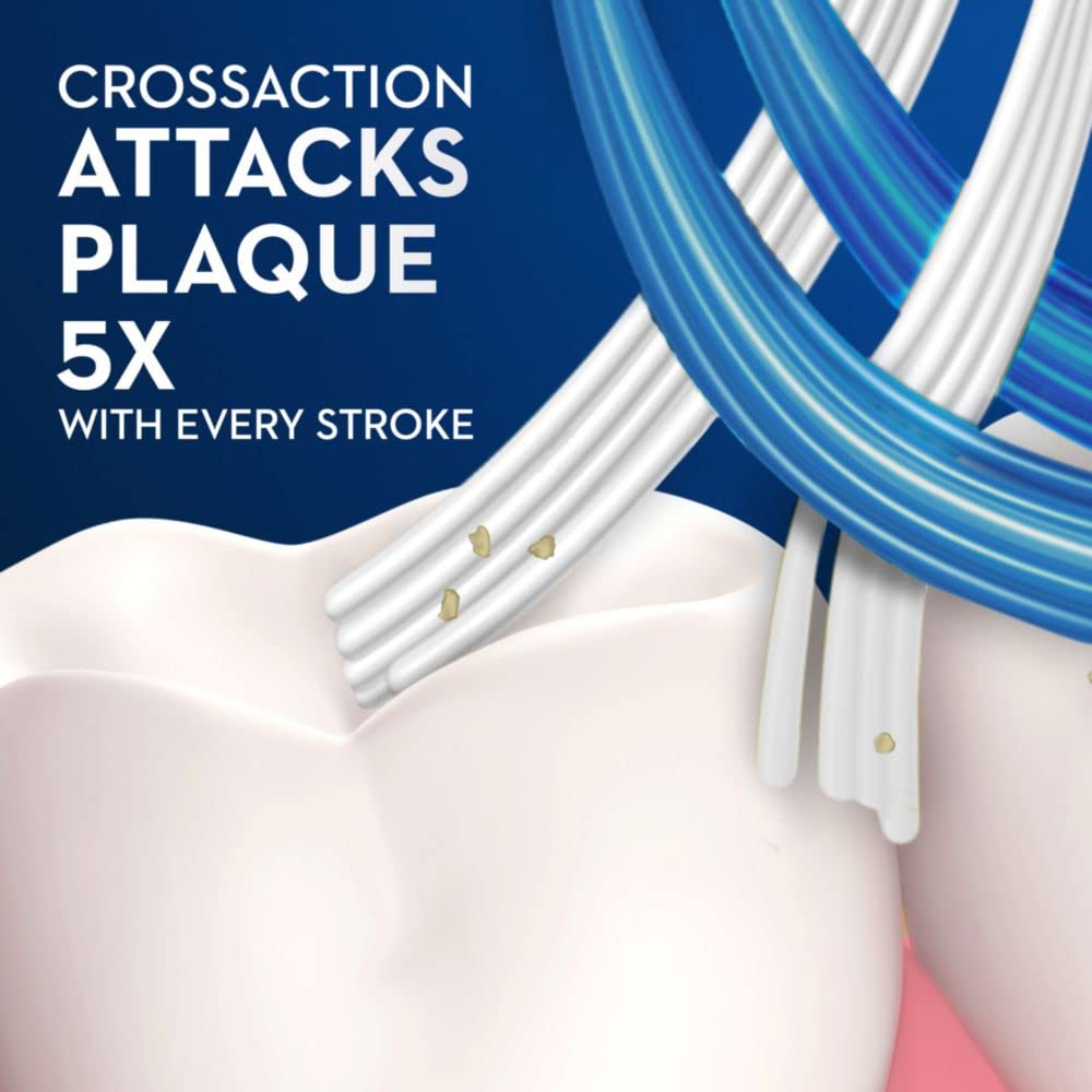 PowerTip bristles extend reach to tight spaces