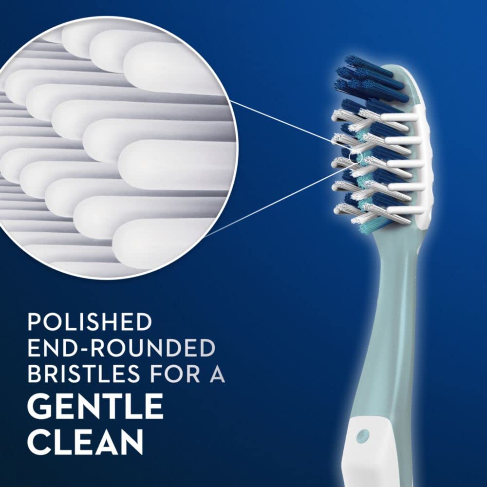Two brushes in the Oral-B Pro Health CrossAction set