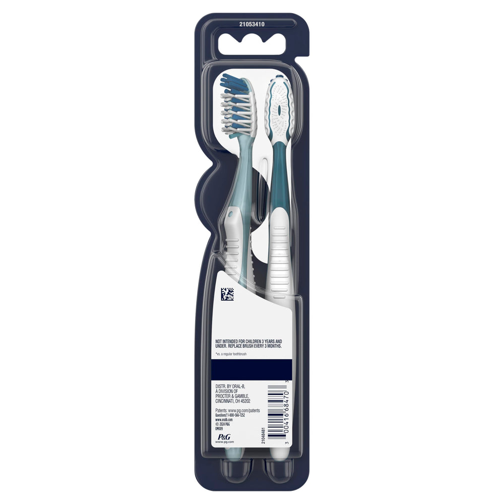 Oral-B Pro Health CrossAction two-pack held in hand.