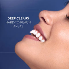 Oral-B Smart 1500 brush head close-up with 16-degree bristles
