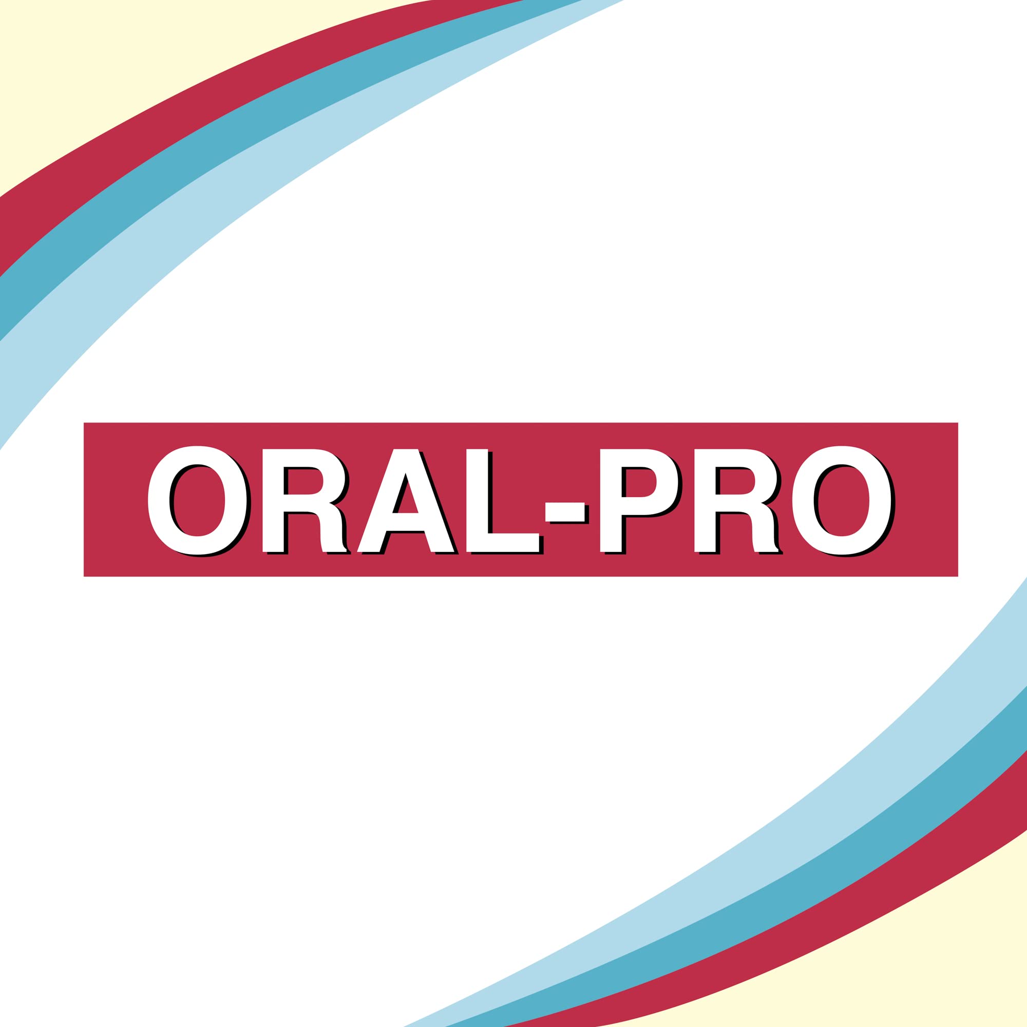 Oral-Pro Aurora 16-ounce packaging on home shelf.
