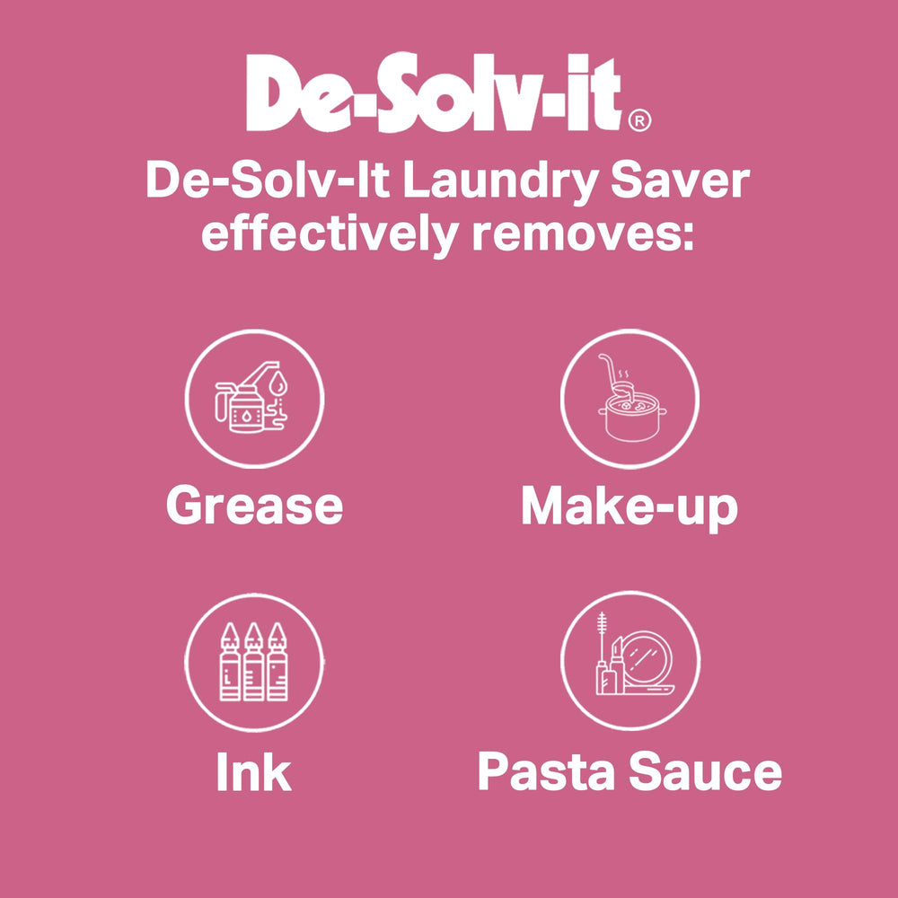Orange Sol De-Solv-It 12-ounce bottle ready for laundry care.