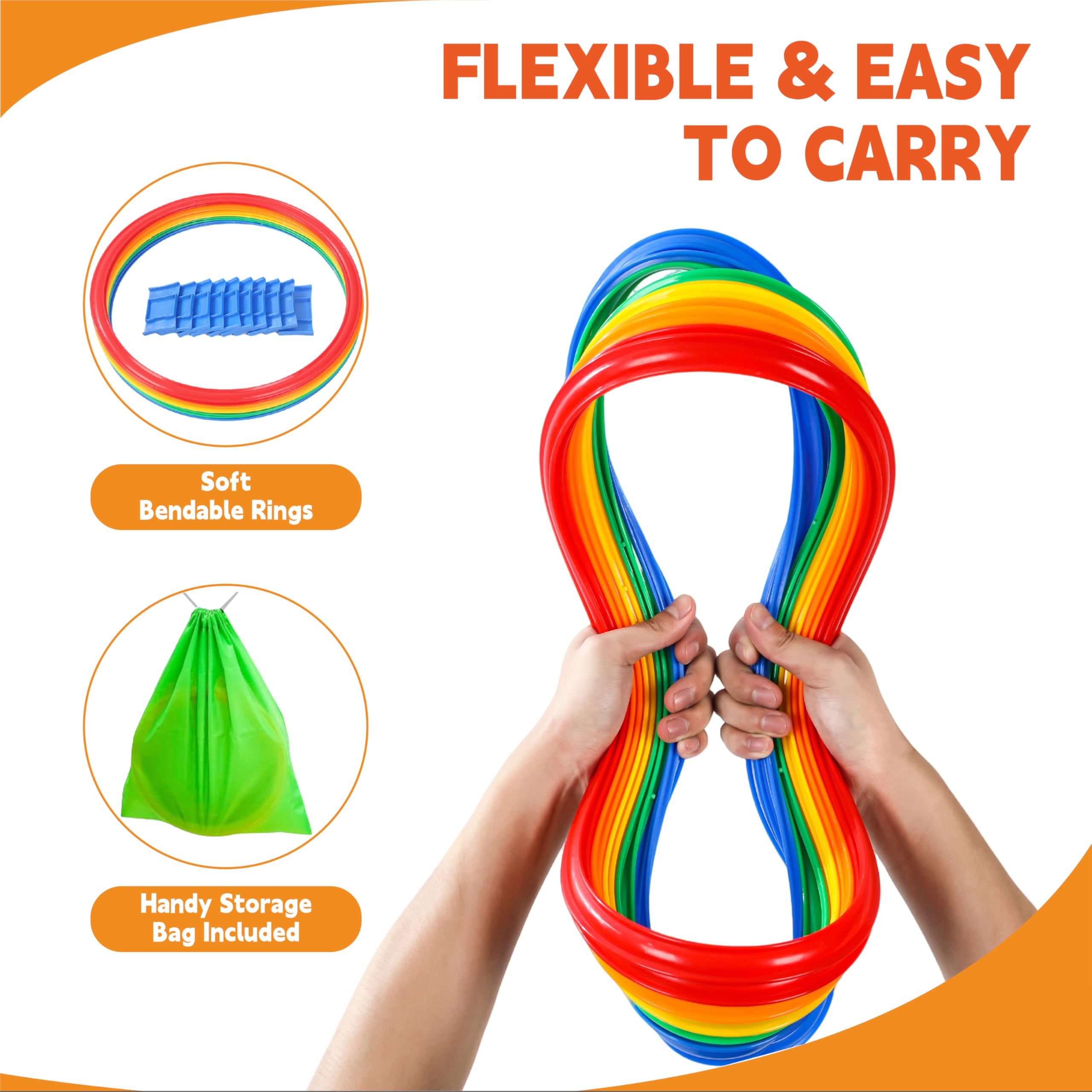 Oranmew obstacle-course components spark creative play and fitness.