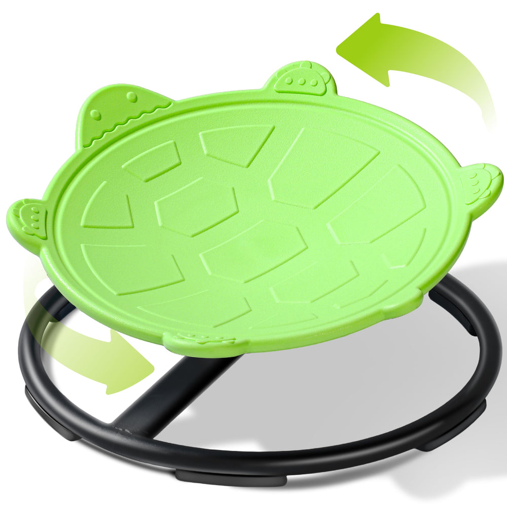 Oranmew turtle spinning chair base with non-slip feet for safe indoor use.