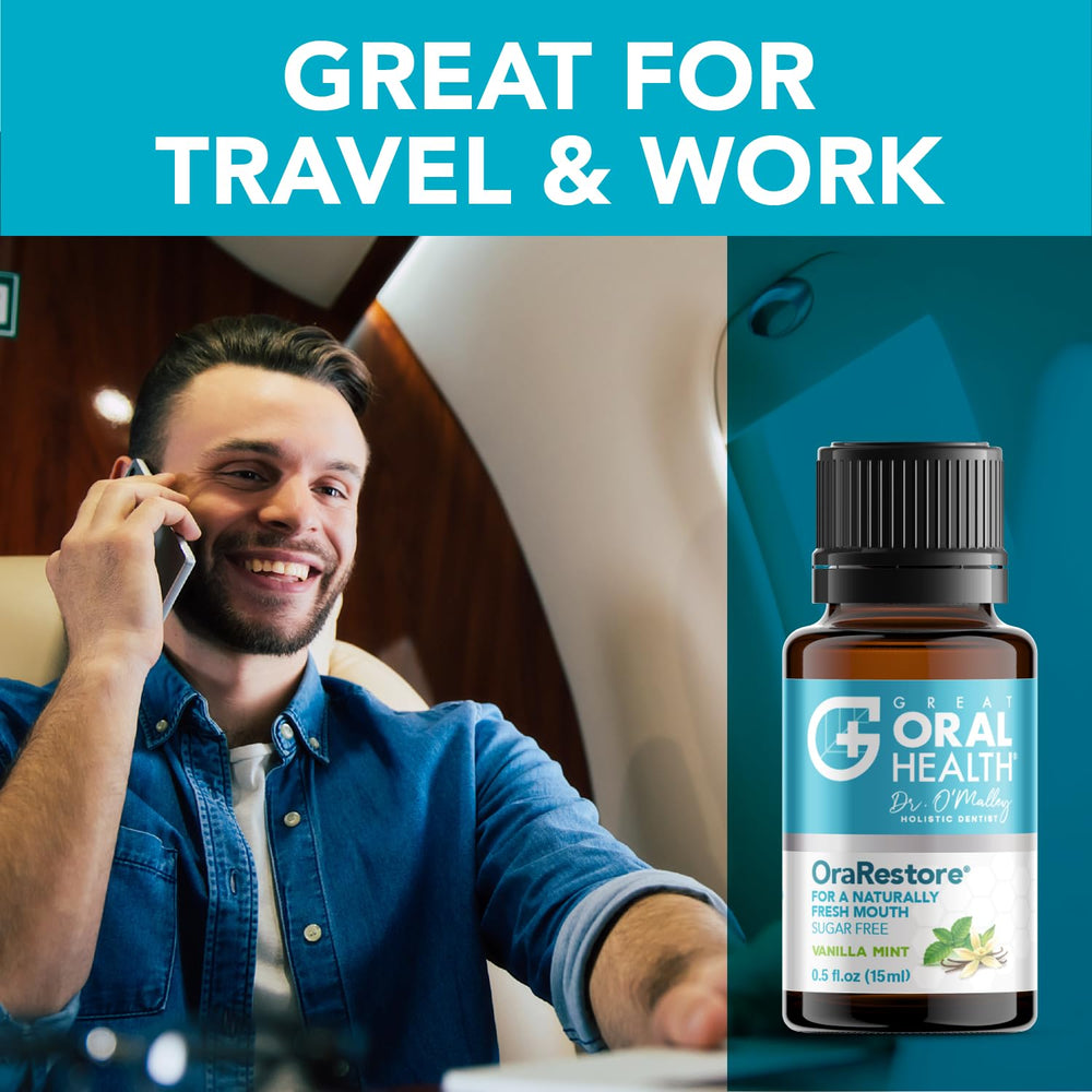 OraRestore enamel-safe formula supports gentle daily use.