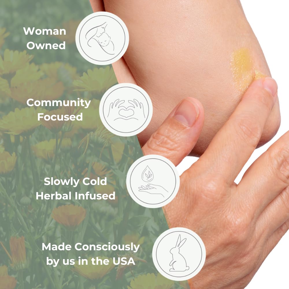 Packaging tube of Ora's Amazing Herbal Sweet Love body powder