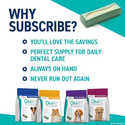 OraVet chew used for cleaner teeth and fresher breath