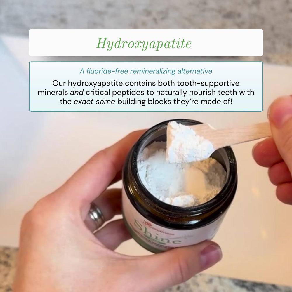 Mint aroma and leaves suggest refreshing breath after brushing