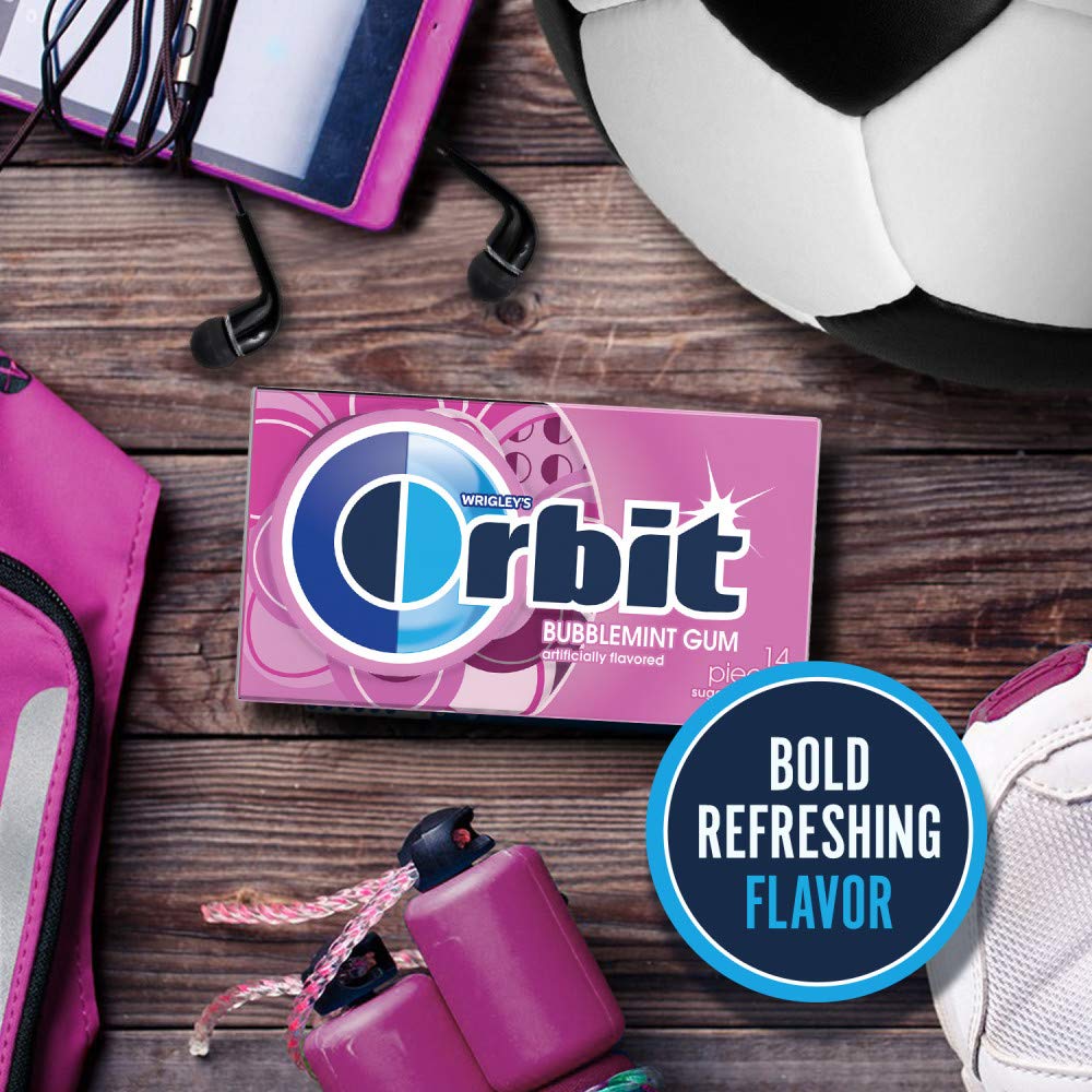 Orbit Bubblemint desk display boosts daytime breath refresh