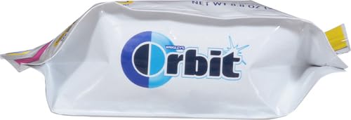 Orbit Bubblemint gum on office desk scene for quick chew
