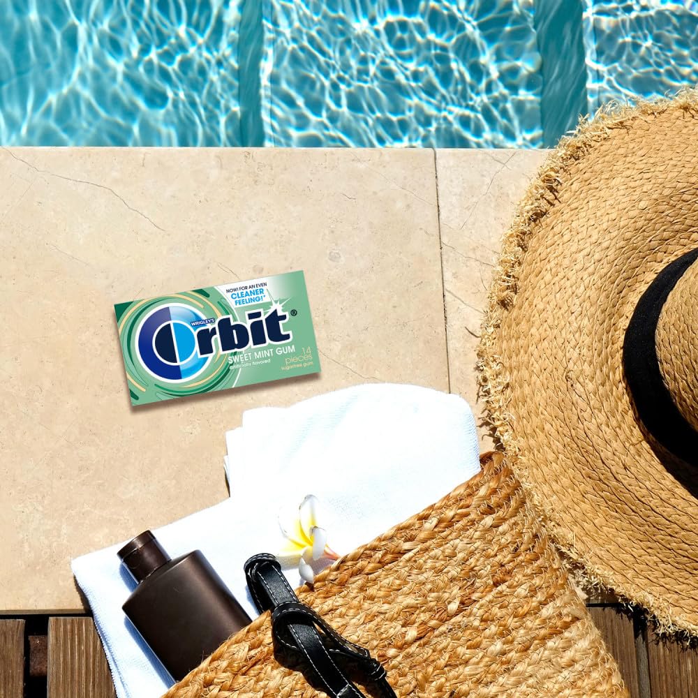 Orbit Sweet Mint gum aiding social moments with friends and coworkers