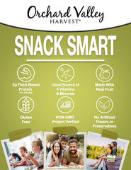 Orchard Valley Harvest Cranberry Almond Cashew Trail Mix almonds and cashews closeup for crunch.