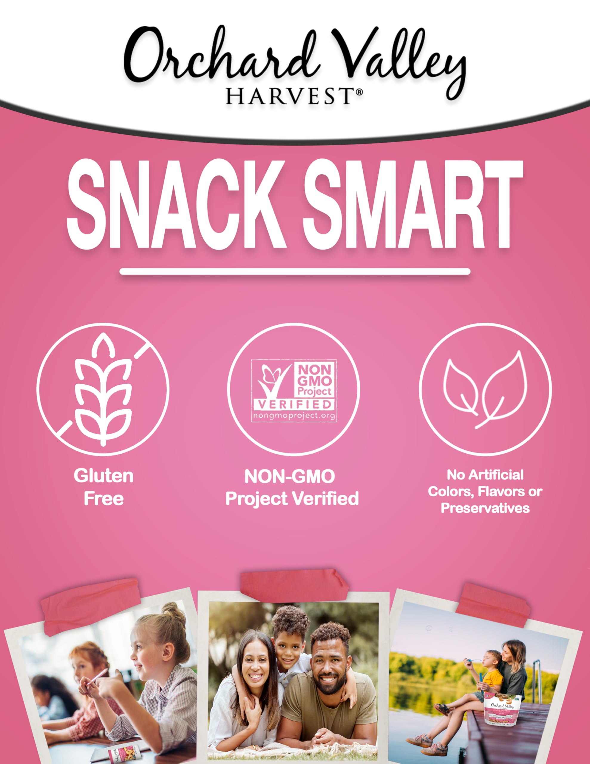 Orchard Valley Harvest farmer-partner sourcing highlights quality from farms