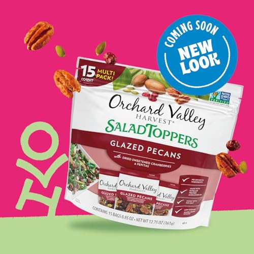 Orchard Valley Harvest toppers on yogurt for extra crunch.