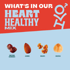 Orchard Valley Harvest Heart Healthy Mix gluten-free and Non-GMO verified snack.